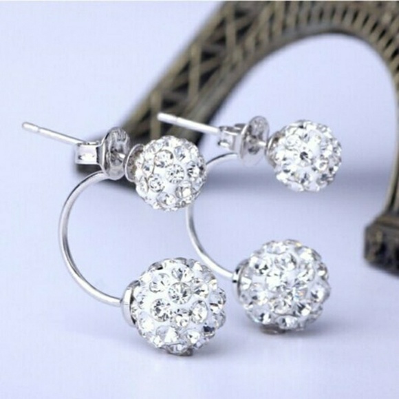 Jewelry - ELEGANT .925 STERLING SILVER & CRYSTAL